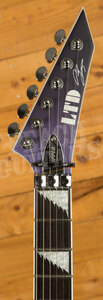 ESP LTD Alexi Ripped | Purple Fade Satin w/ Ripped Pinstripes