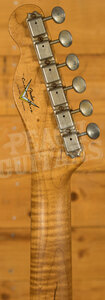 Fender Custom Shop Limited Mahogany Tele P90 Journeyman Relic Aged Teal Green Metallic
