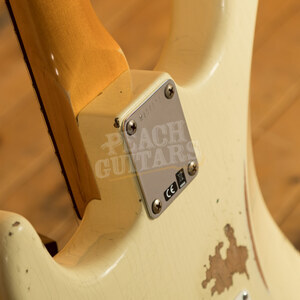 Fender Custom Shop '61 Strat Relic/CC Hardware Vintage White