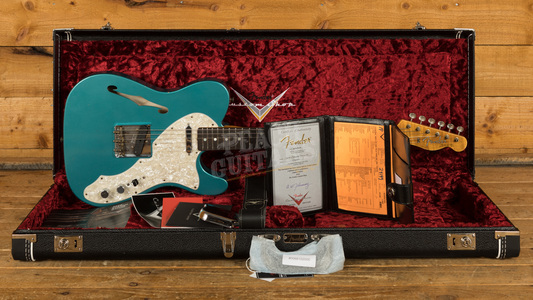 Fender Custom Shop 2020 LTD '60s Tele Thinline Aged Ocean Turquoise