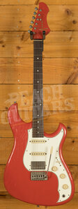 Novo Nucleus Idris HSS | Fiesta Red - Parchment Pickguard