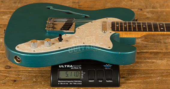 Fender Custom Shop 2020 LTD '60s Tele Thinline Aged Ocean Turquoise