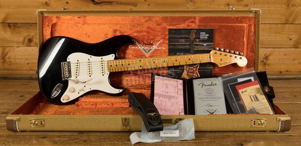 Fender Custom Shop '57 Strat Journeyman Relic Black