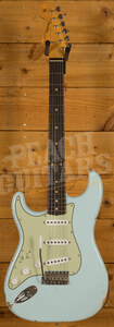 Fender Custom Shop '61 Strat Relic/CC Hardware Sonic Blue Left Handed