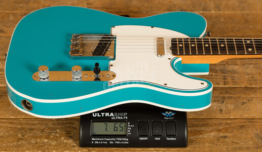Fender Custom Shop '62 Tele Custom Journeyman Relic Taos Turquoise