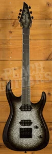 Jackson Pro Plus Series DK Modern EVTN6 Ebony Silver Sparkle