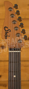 Suhr Alt T Dealer Select - Fiesta Red w/Roasted Maple/RW Left Handed