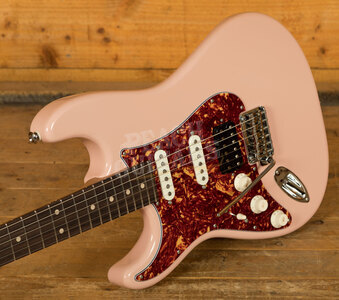 Suhr Classic Pro Peach LTD Flame Maple/Rosewood Shell Pink Left Handed