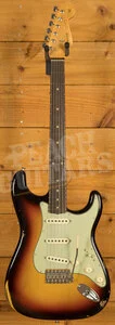 Fender Custom Shop Late 62 Strat - Relic 3-Tone Sunburst