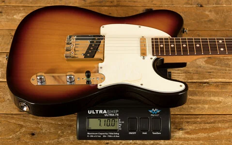 Suhr Classic T Pro Peach LTD - 3 Tone Sunburst - Roasted Maple/Rosewood