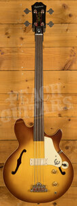 Epiphone Jack Casady Fretless Bass | Aged Royal Tan