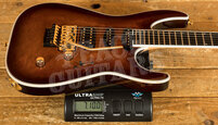 Jackson Pro Plus Series Soloist SLA3Q | Ebony - Amber Tiger Eye