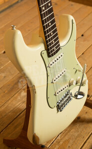 Fender Custom Shop '61 Strat Relic w/CC Hardware Vintage White