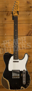 Fender Custom Shop '62 Tele Custom Heavy Relic Black