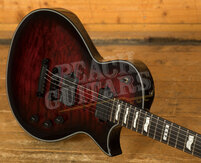 ESP E-II Eclipse | See Thru Black Cherry Sunburst