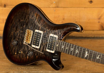 PRS Wood Library Custom 24 Charcoal Tri-Colour Burst Roasted Maple /Ziricote