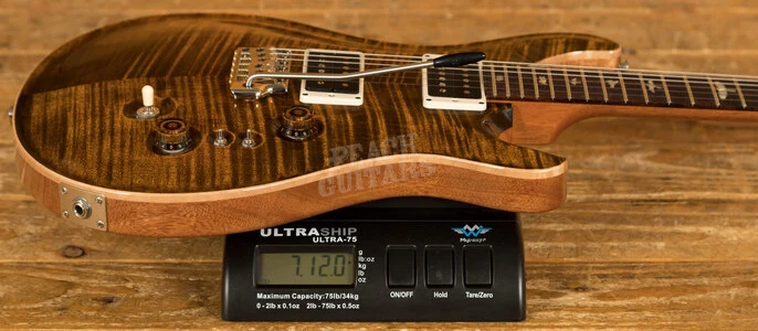 PRS 35th Anniversary Custom 24 Yellow Tiger Pattern Thin 85/15
