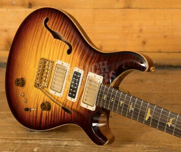 PRS Private Stock Special Semi-Hollow Ziricote Dark Cherry Glow Smokeburst