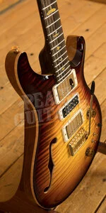 PRS Private Stock Special Semi-Hollow Ziricote Dark Cherry Glow Smokeburst