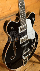 Gretsch G6636TSL Players Edition Silver Falcon Centre Block | Black