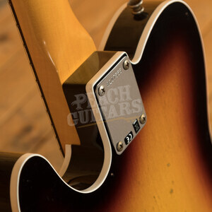 Fender Custom Shop '62 Tele Custom Journeyman Relic 3 Tone Sunburst