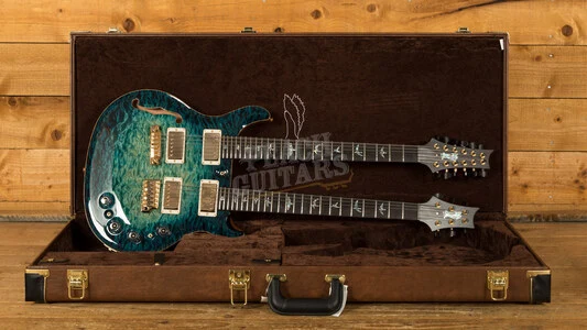 PRS Private Stock Custom 24 Double Neck Semi Hollow - Subzero Glow