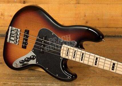 Fender Geddy Lee Jazz Bass Maple Neck 3 Tone Sunburst