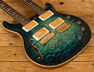 PRS Private Stock Custom 24 Double Neck Semi Hollow - Subzero Glow