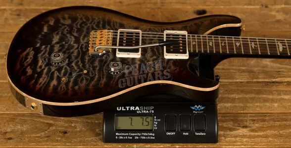 PRS Wood Library Custom 24 Charcoal Tri-Colour Burst /Ziricote