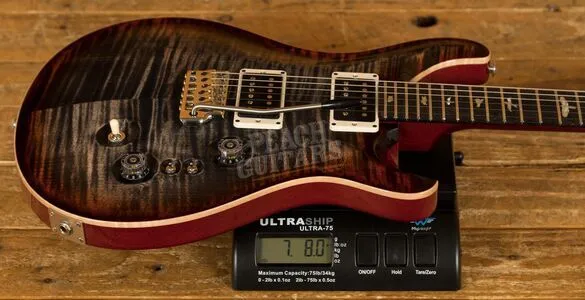 PRS 35th Anniversary Custom 24 Charcoal Cherryburst - Pattern Thin