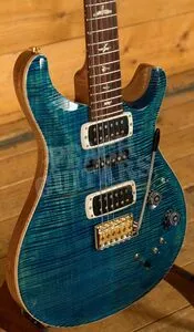 PRS Experience Modern Eagle V - 10 Top River Blue - Pattern Neck