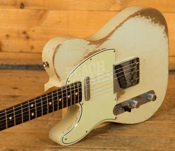 Fender Custom Shop '63 Tele Left Handed Sonic Blue Dale Wilson