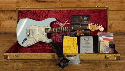 Fender Custom Shop '59 Strat Relic/CC Hardware Sonic Blue