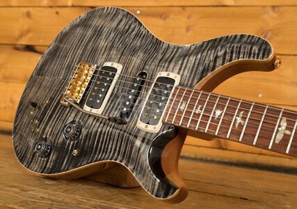 PRS Experience Modern Eagle V - 10 Top Charcoal - Pattern Neck