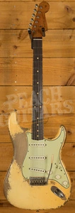 Fender Custom Shop '61 Strat Relic Aged Vintage White Dale Wilson