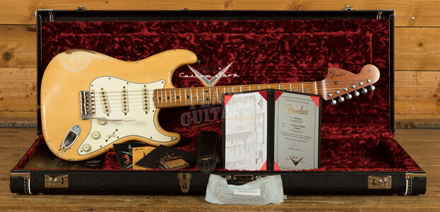 Fender Custom Shop '69 Strat Dale Wilson Masterbuilt Relic Vintage White