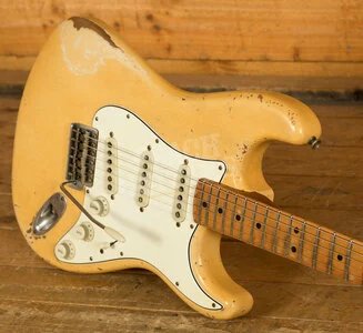Fender Custom Shop Masterbuilt Dale Wilson 69 Strat - Relic Vintage White