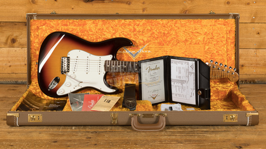 Fender Custom Shop 63 Strat Chocolate 3-Tone Sunburst NOS