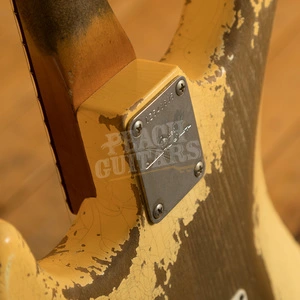 Fender Custom Shop '61 Strat Relic Aged Vintage White Dale Wilson