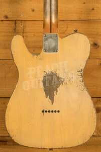 Fender Custom Shop '54 Tele Dale Wilson Masterbuilt Heavy Relic White Blonde