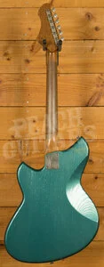 Novo Nucleus Serus J | Ocean Turquoise - Parchment Pickguard