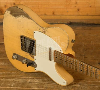 Fender Custom Shop '54 Tele Dale Wilson Masterbuilt Heavy Relic White Blonde