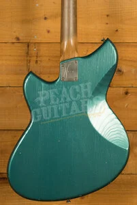 Novo Nucleus Serus J | Ocean Turquoise - Parchment Pickguard