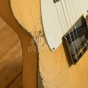 Fender Custom Shop '54 Tele Dale Wilson Masterbuilt Heavy Relic White Blonde