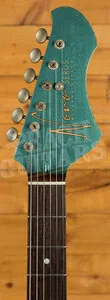 Novo Nucleus Serus J | Ocean Turquoise - Parchment Pickguard