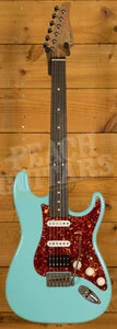 Suhr Classic Pro Peach LTD Flame Maple/Rosewood Daphne Blue