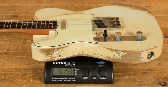 Fender Custom Shop '63 Tele Left Handed Sonic Blue Dale Wilson