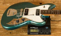 Novo Nucleus Serus J | Ocean Turquoise - Parchment Pickguard