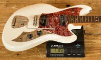Novo Nucleus Serus J | Olympic White - Tortoise Shell Pickguard
