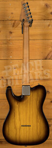 Suhr Classic T Pro Peach LTD - 2 Tone Tobacco Burst - Roasted Maple Neck 
